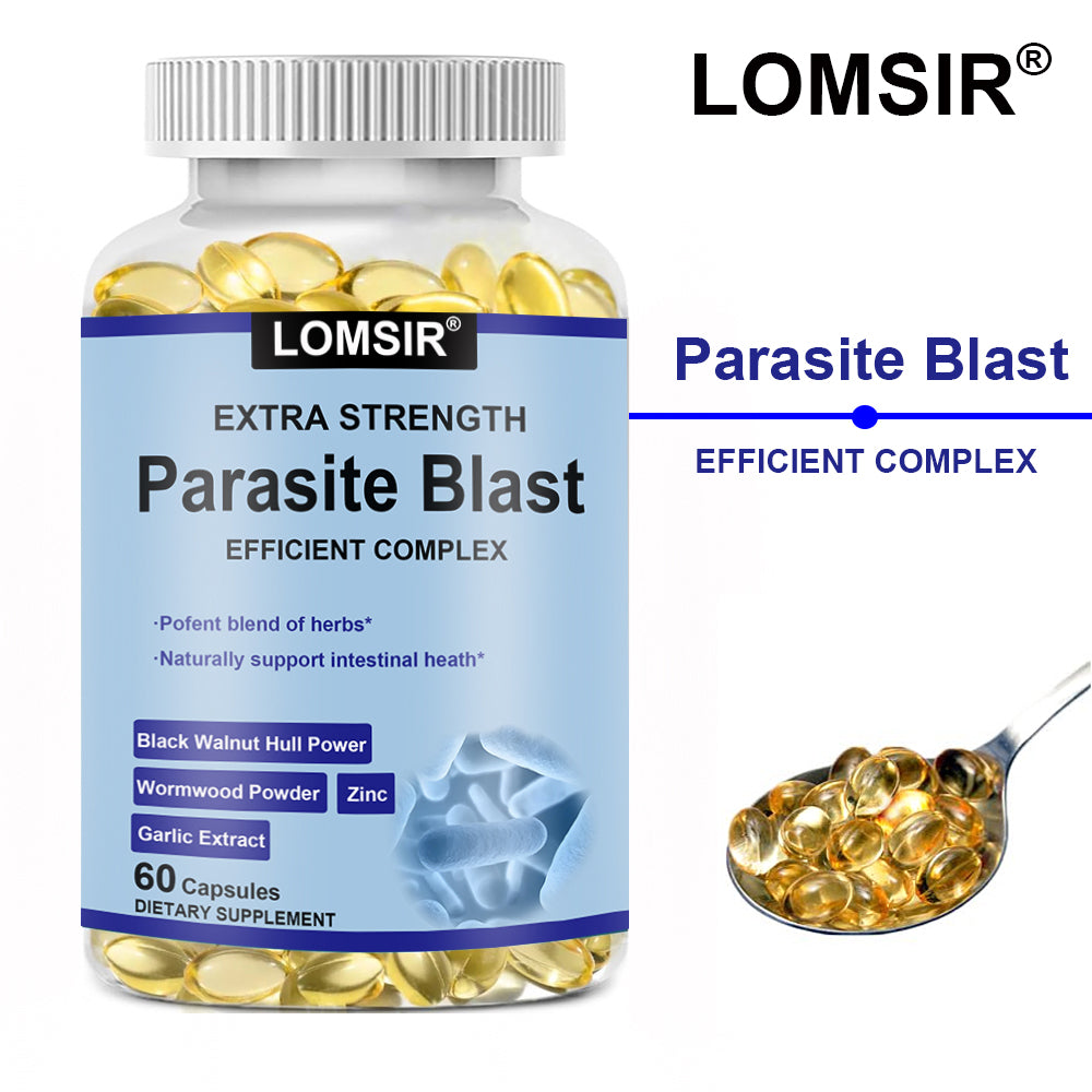 Premium Parasite Blast - Intestine Cleansing With Black Walnut, Wormwood Powder & More - Colon Cleansing